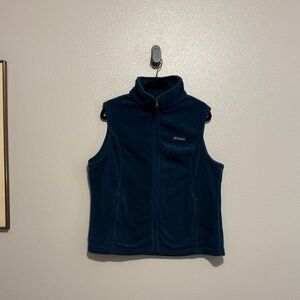 Columbia Green Fleece Vest